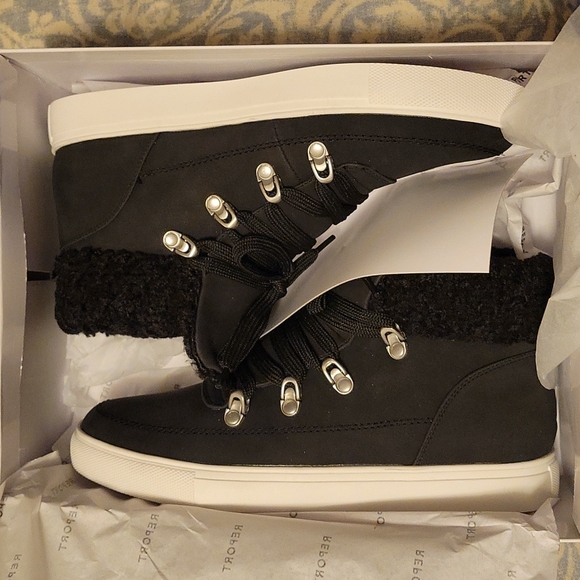 Faux Fur Sneakers by Report - Picture 5 of 5